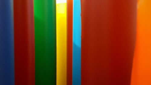 Close-up of colorful balloons