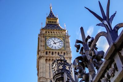 Low angle view of big ben