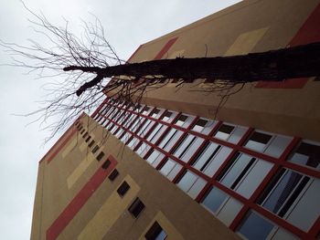 Low angle view of building against sky