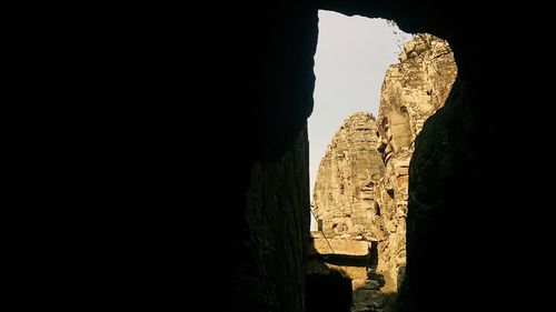 View of tourists at night