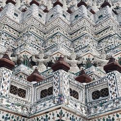 Low angle view of ceiling of building
