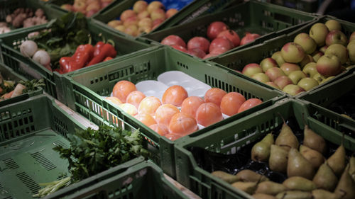 Fruits for sale in market