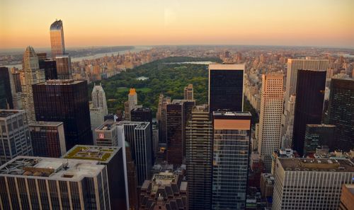 Aerial view of cityscape