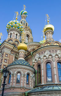 Church of the saviour on spilled blood in st. petersburg, russia