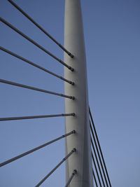 Low angle view of bridge against sky