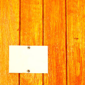 Full frame shot of wooden door