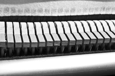 Full frame shot of piano