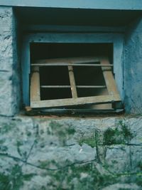 Window of old building