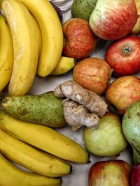 Full frame shot of fruits 