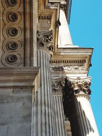 Low angle view of a temple
