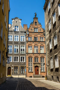 Low angle view of building against sky