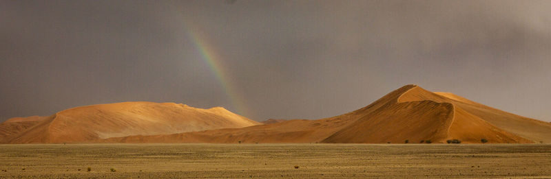 View of rainbow against sky