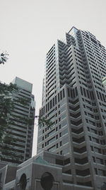 Low angle view of modern building