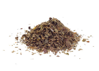 Close-up of dead plant against white background