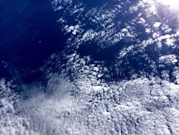 Full frame shot of snow covered landscape