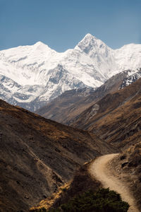 Annapurna circuit in nepal taken in may 2022