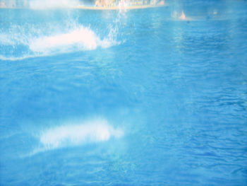 Full frame shot of swimming pool