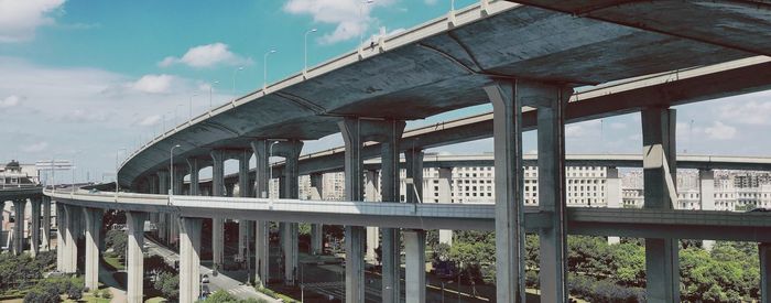 Bridge against sky