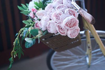 Close-up of rose bouquet