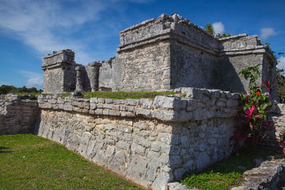 Old ruins against sky