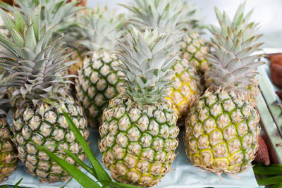 Close-up of fruits in market