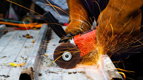 Close-up of fire crackers