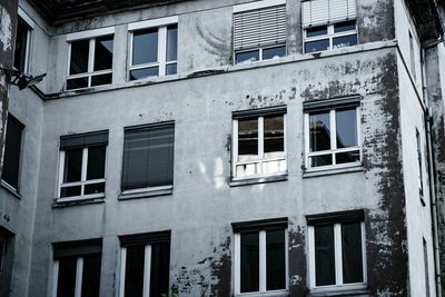 Low angle view of residential building