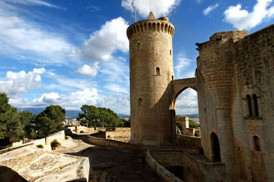 Bellver castle against sky