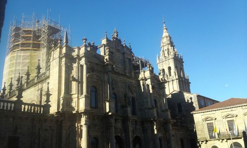 Low angle view of church