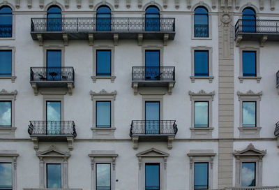 Full frame shot of residential building