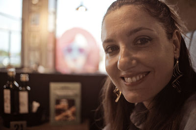 Portrait of young woman