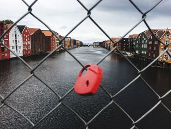 Idyllic urban scene in norway