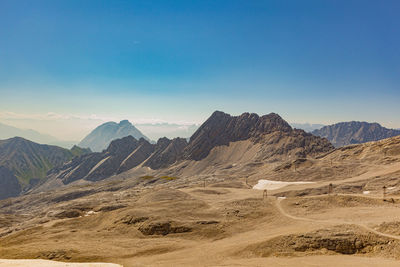 Beauty of nature. travel photos of zugspitze, eibsee, garmisch-partenkirchen, germany.