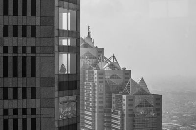 Buildings in city