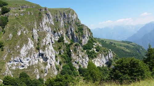 Panoramic view of landscape against sky