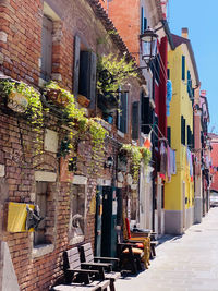 View of typical residential buildings