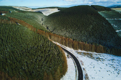 Panoramic view of landscape against sky