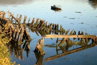 Scenic view of lake