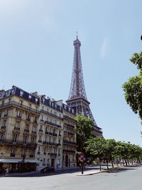 Low angle view of historical building against sky