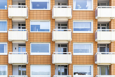 Full frame shot of residential building