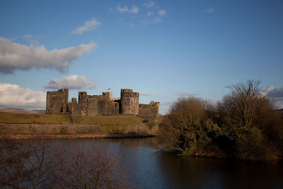 View of old ruin