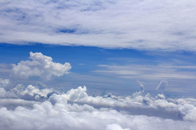 Scenic view of clouds in sky