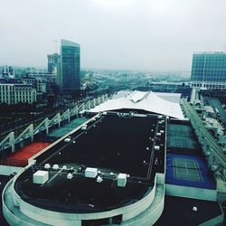 Aerial view of cityscape