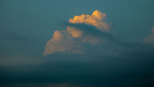 Low angle view of sky