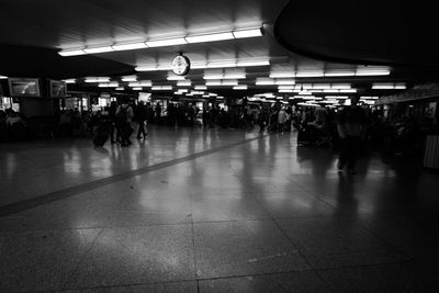 People on subway station