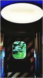 View of illuminated lights
