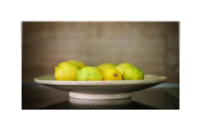 Close-up of fruits on table