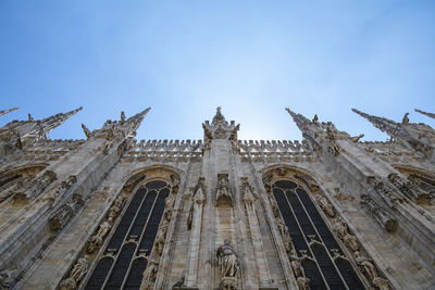 Low angle view of building against sky