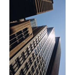 Low angle view of modern building