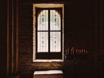 Window of old building